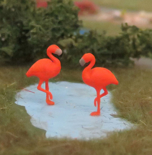 Flamingos ca. 2 cm (1:64)